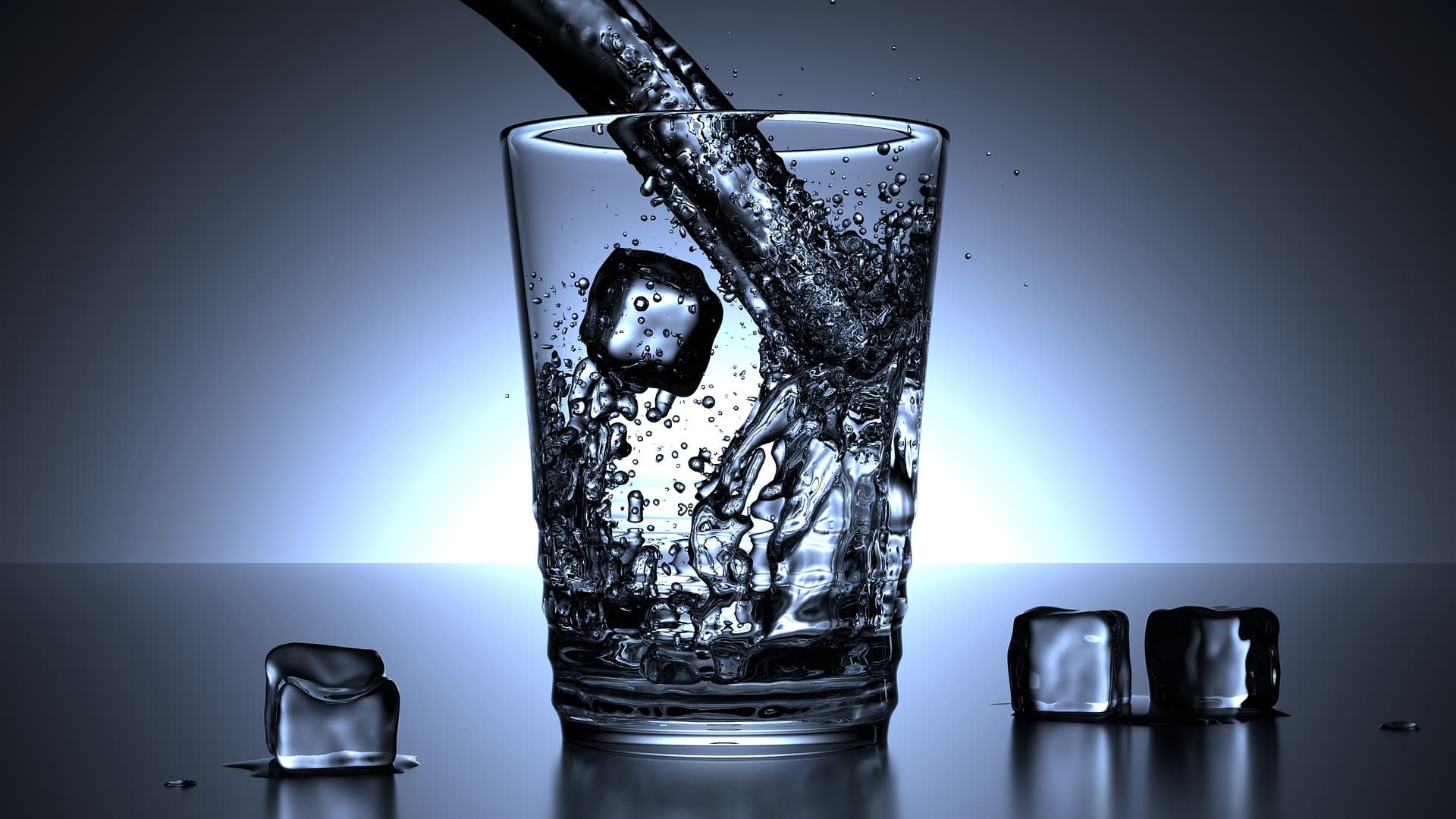 Acqua fredda filtrata